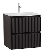 Тумба с раковиной BelBagno Uno-Mini 50 см Темно-серый матовый