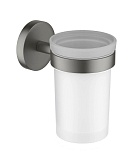 Держатель для стакана Aquatek Европа AQ4104BGM оружейная сталь