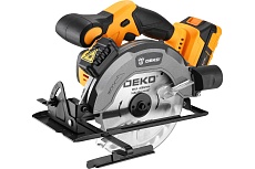 Циркулярная аккумуляторная пила Deko DKCS20, 20В, 165мм, 2.2Ач 063-4210