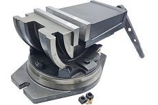 Станочные тиски TORNERI глобусные 2-х осевые поворотные L губок 160 мм, серия QHK160 045774