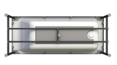 Акриловая ванна Ваннеса Агата 170x70 ( на каркасе)