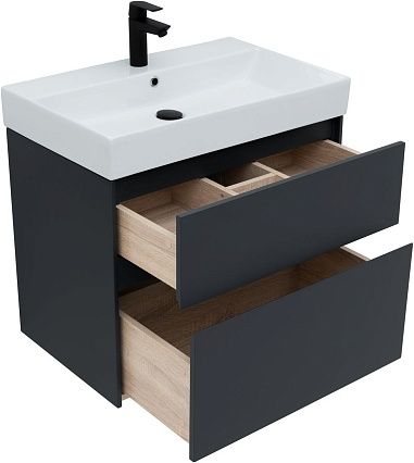 Тумба с раковиной Aquanet Бруклин 70 см