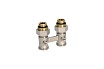 Комплект нижнего подключения Viessmann проходной, R 1/2, для двухтрубных систем, прямой 9573920