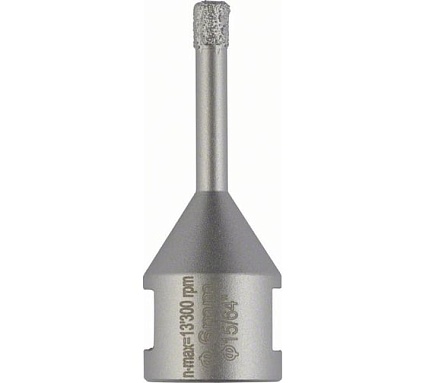 Коронка алмазная Dry Speed для УШМ (6х30 мм; М14) Bosch 2608599039