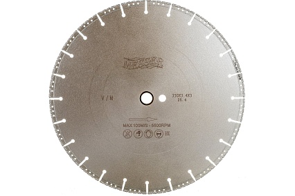 Диск алмазный универсальный V/M 350D-3.2-3.9W-25.4 Messer 01-11-350