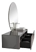 Мебель для ванной Black&White Universe U915.1600 160 см светло-серый, правая