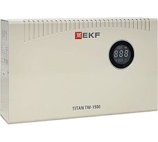 Электронный стабилизатор напряжения EKF TITAN -TW-1500 настенного монтажа stab-TW-1500