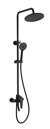 Душевая стойка Wonzon&Woghand WW-B2168-A-MB черный матовый