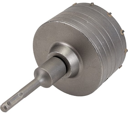 Коронка в сборе по бетону (100 мм; М22) Vertextools 222-0100
