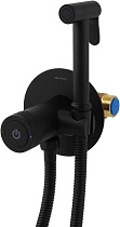 Смеситель с гигиеническим душем Allen Brau Liberty 5.33005-31 черный матовый