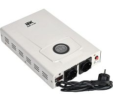 Однофазный стабилизатор напряжения IEK настенный 1,5кВА SLIM IVS22-1-D15-09