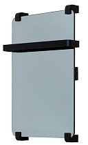 Полотенцесушитель электрический Allen Brau Infinity 60x44 см с рейлингом, черный браш, 00305017