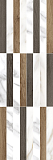 Декор Laparet Milos мозаичный микс 20х60 см, MM60158
