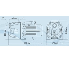 Насос AQUARIO Ajc-81 2628