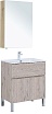 Мебель для ванной Aquanet Алвита New 70 см 1 ящик, 2 дверцы дуб веллингтон белый