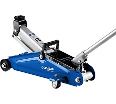 Гидравлический подкатной домкрат 2т, 130-380мм, Зубр Профессионал T50 43052-2