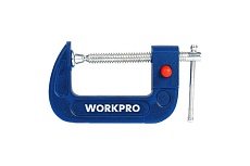 Струбцина G-образная быстроразъемная WORKPRO 150 мм WP232024