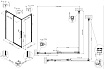 Душевой уголок Vincea Ultima VSR-7UL1010CL 100x100 хром, прозрачное