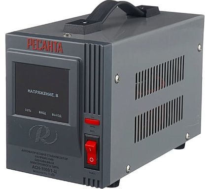 Стабилизатор напряжения Ресанта АСН 1000/1-Ц 63/6/2