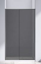 Душевая дверь Vincea Слим-Н (Slim-N) VDS-4SN110CGGM 110x195 вороненая сталь, тонированная