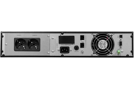 Источник бесперебойного питания Skat -UPS 1000 RACK+2x9Ah Источник бесперебойного питания 900 Вт, On-Line, синус, встроенные АКБ 2 шт.x9Ah 482