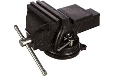 Тиски слесарные поворотные с наковальней Topex 07A212