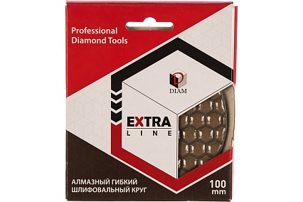 Круг алмазный гибкий шлифовальный АГШК Extra Line (100х2 мм; №30; сухая) Diam 563