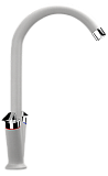 Смеситель для кухни Ulgran Classic U-011-341 ультра-белый