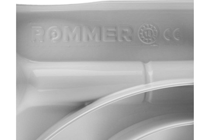 Биметаллический радиатор Rommer Optima BM 500 8 секций RAL9016 89572