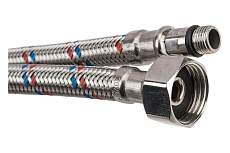 Подводка для воды (М10х18 мм; G1/2; 1 м; гайка-штуцер) Valtec VTf.003.IS.0418100