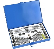 Набор метчиков и плашек 40 предметов М3-М12 метрическая резьба Car-tool CT-W040