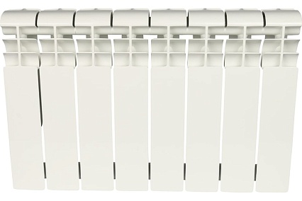 Алюминиевый радиатор Rommer Profi 350 AL350-80-80-080 8 секций RAL9016 86622