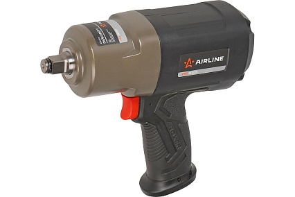 Гайковерт пневматический ударный композитный Airline 1/2"DR 1890Нм PRO ATAZ114