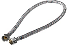 Подводка для воды Azario 0.4 м, г/ш, нержавеющая оплетка, 1/2x1/2 УТ008609