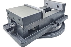 Станочные тиски TORNERI прецизионные поворотные L губок 160 мм, серия QM16160 Swivel 045759