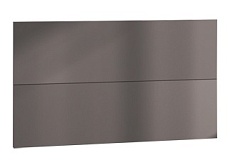 Фасад подвесной тумбы Marka One Mix 80 см для 2 ящ Push, МДФ, силк айрон