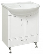 Тумба с раковиной Руно Севилья 60 см белый