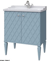 Тумба с раковиной Caprigo Roma 70 см антарктида