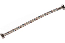 Гибкая подводка ВР/ВР (12 мм, 1/2", 30 см) Профитт 4826748