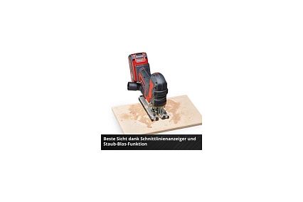Аккумуляторный лобзик Einhell PXC TP-JST 18/135 Li BL,18В,135 мм, ход 26 мм, Quick, грибовидная ручка, без АКК и ЗУ 4321265