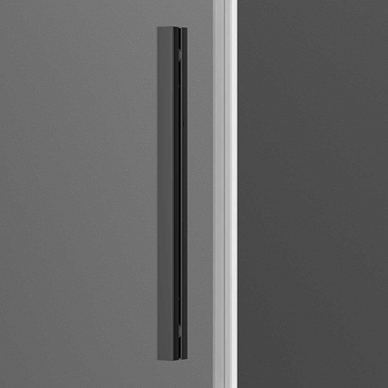 Душевая дверь Vincea Soft VDS-3SO120CLGM 120x195 вороненая сталь, прозрачная