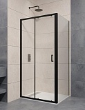 Душевой уголок RGW Passage PA-74 (PA-14B + Z-050-2B) 160x110, прозрачное, черный, 410874161-14