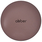 Накладка на донный клапан Abber AC0014MC керамика, матовый коричневый