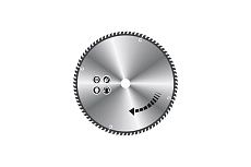 Диск пильный для циркулярных пил по алюминию (210x30 мм; 60 T) FIT 37786