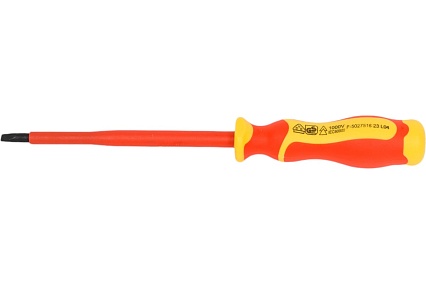 Шлицевая отвертка Neo Tools 1.0 x 5.5 x 125 мм, 1000 В 04-133