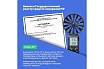 Цифровой анемометр Testo 417 с подключением к приложению 0563 0417