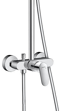 Душевая стойка Hansgrohe Crometta S 240 1jet Showerpipe EcoSmart 27269000