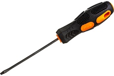 Шлицевая отвертка PARK SL4 x100мм двухкомпонентная рукоятка OTV005DK 356005