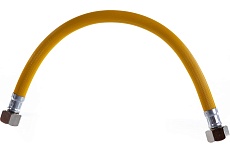 Подводка для газа СТМ ГАЗ ПВХ, 1/2&quot;, гайка-гайка, 40 см CGVF1204