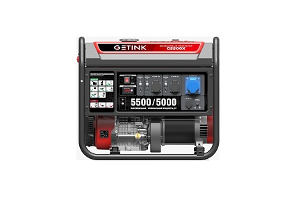 Бензиновый генератор GETINK G5500X 11003